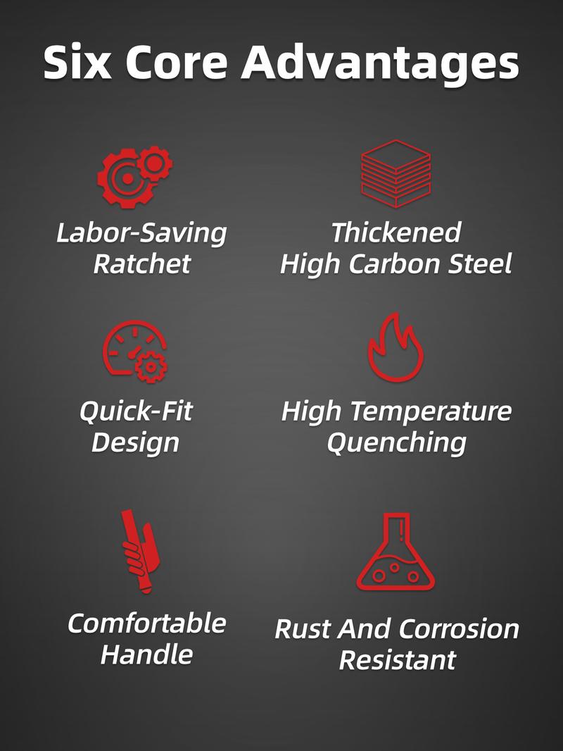 Brake Caliper Press Tool Car Piston Spreader Pad 360 Degree Swing Ratchet Hand Wrench Expander for Single Twin Quad Piston Disc Brake