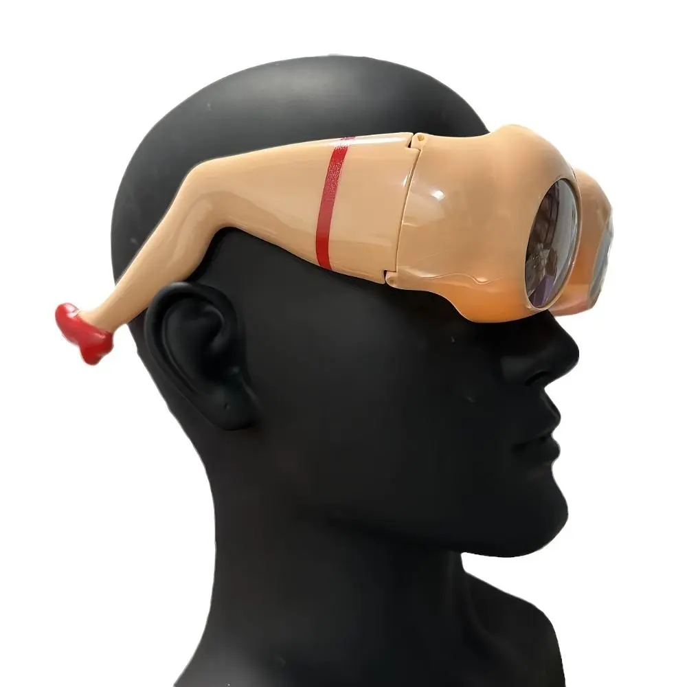 A Single Pair of Quirky Glasses Featuring Amusing Leg And Butt Designs, Perfect for Entertaining Gatherings, Party Additions, And Gifts