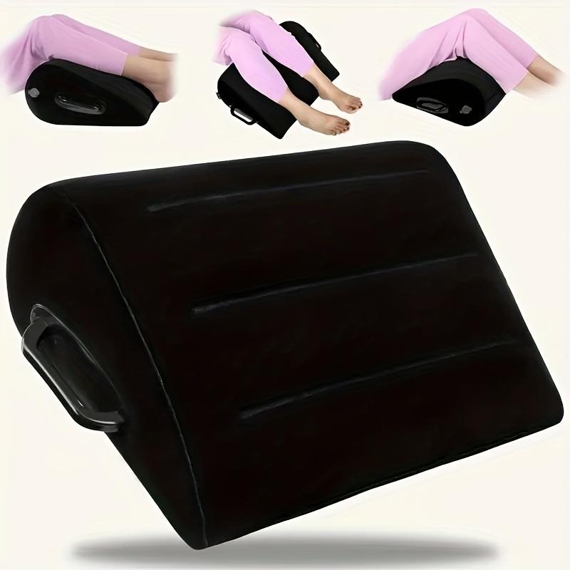 Portable Footrest Elevated Triangular Pillow Reading Headrest, Relieve Fatigue, Comfortable Rest Pad for Travel and Home Use