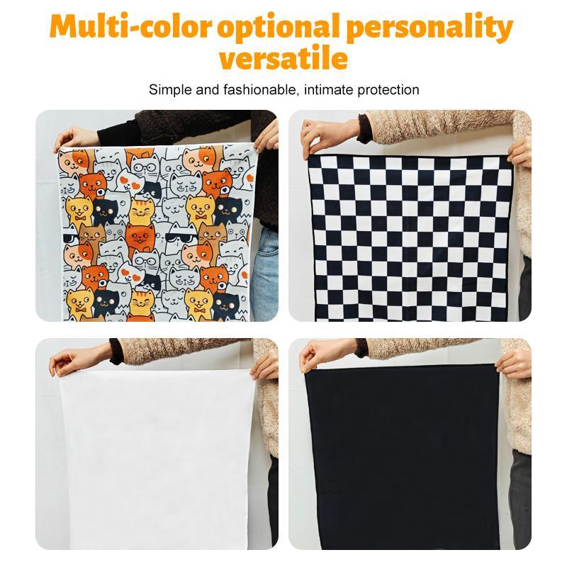 Magic Self-Adhesive Cloth, Portable Cosmetic Bag, Open Lay Flat MakeupBag, Travel Makeup BagFor Lazy People, Camera Protective Wrap LensProtector, Multi-functional Self-Adhesive Cloth