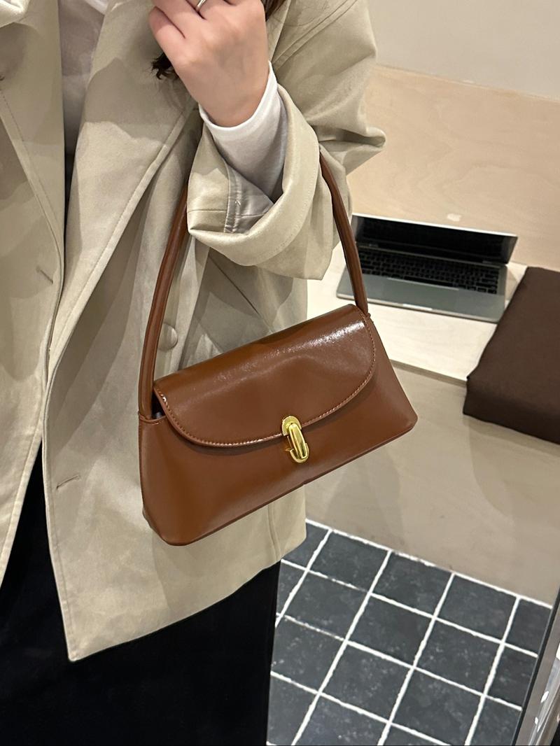Women's Elegant Shoulder Bag, Fashionable Versatile Underarm Bag, Ideal Gift Choice, Perfect Match for Any, All Seasons