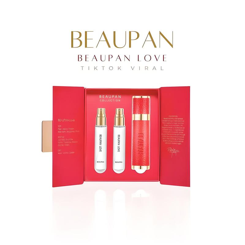Beaupan Love Long Lasting EDP for Women 30ml - Long-lasting fragrance, Strawberry, Jasmine and Sandalwood notes, Travel size , Strawberry scent Vanilla Perfumes