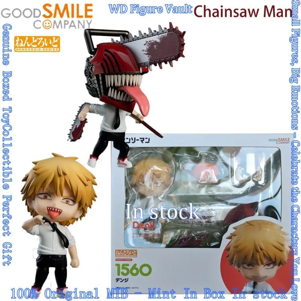 In Stock GSC Nendoroid Chainsaw Man Denji Aki Hayakawa Power Makima Anime Q Version PVC Figure Collection Toy Gift