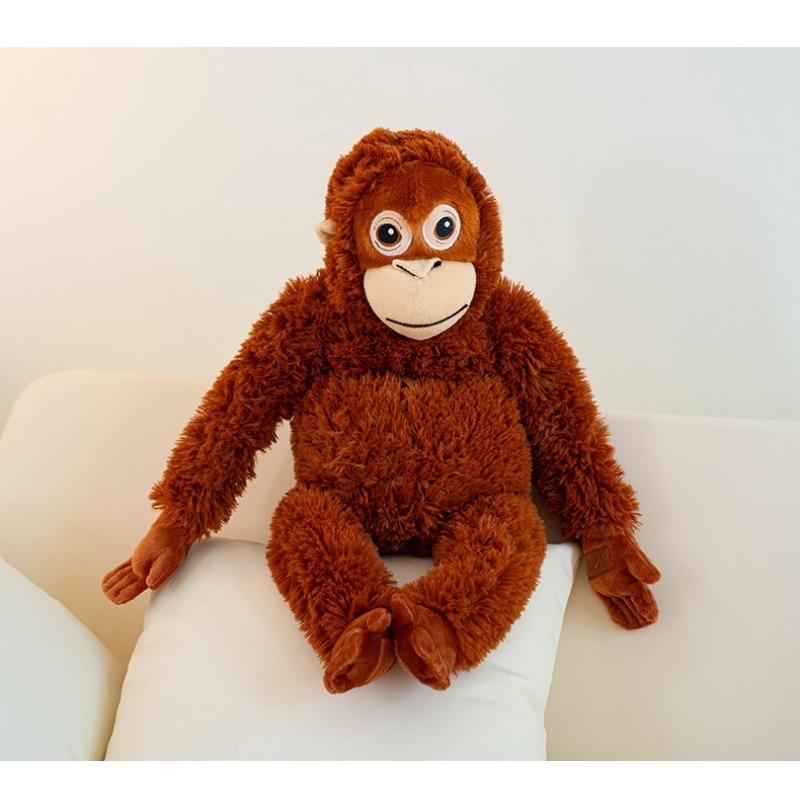 Kawaii Orangutan Brother Plush Set Soft Stuffed Toy Collectible