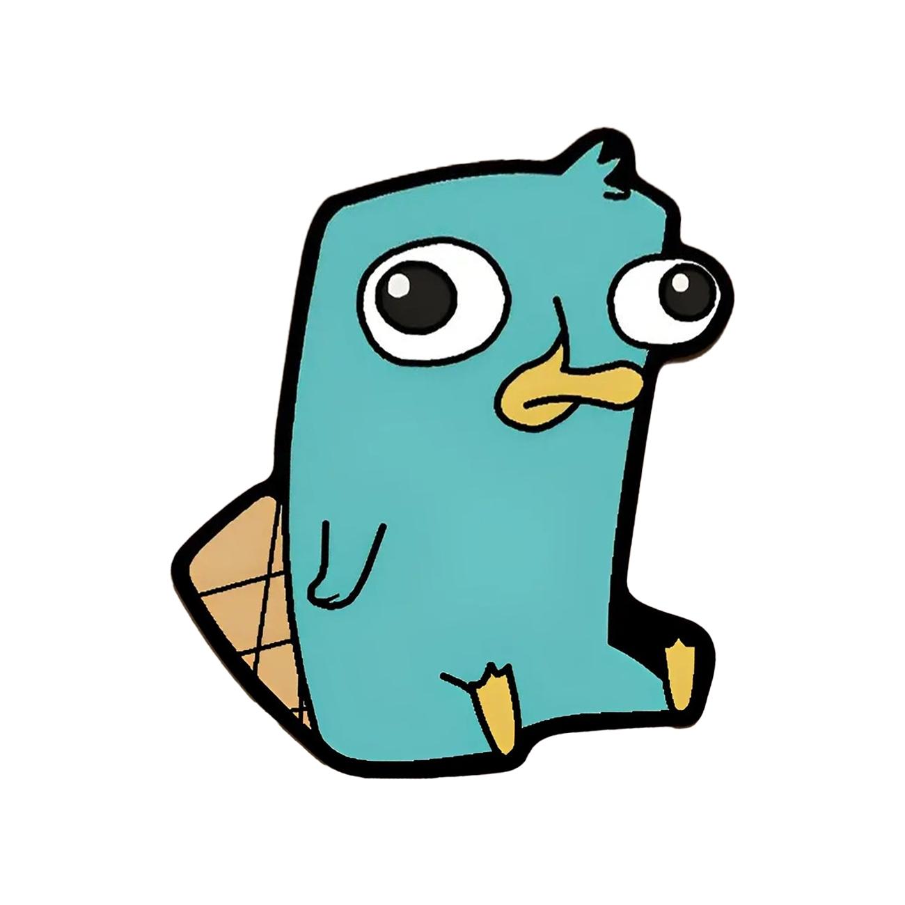 Funny Platypus Cartoon Pattern Rug, Soft Plush Blue Carpet, Fluffy Modern Rug, Unique Decorative Mat for Living Room, Gaming Room, Casual Style #TOP PICKS