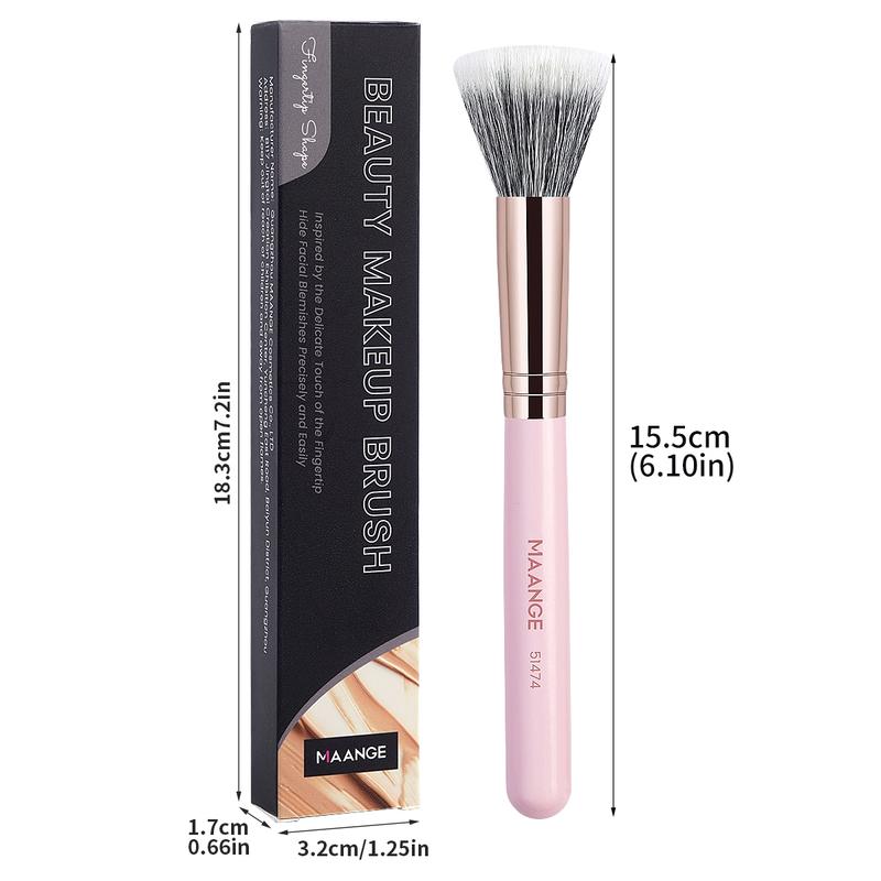 Makeup Brush, Professional Makeup Tool for Blush, Contour, Concealers, Foundation, Powder, Brushes with Soft Bristles and Comfortable Grip for Beginners