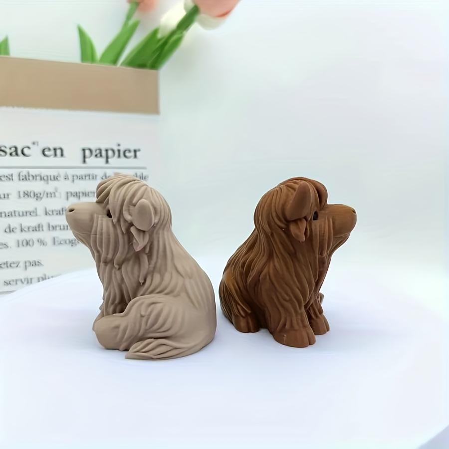 Cute Highland Cow Statue, 3D Printed Sitting Highland Cow, Perfect for Living Room, Office Desk, Car Decor, Garden, Yard, Thanksgiving & Christmas Gift