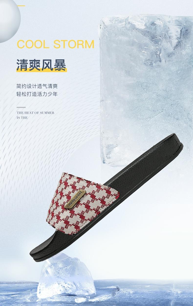 2026 Summer New Classic One-Strap Slippers for Couples, High-End Home and Outdoor Slippers, European and American Men's Style
