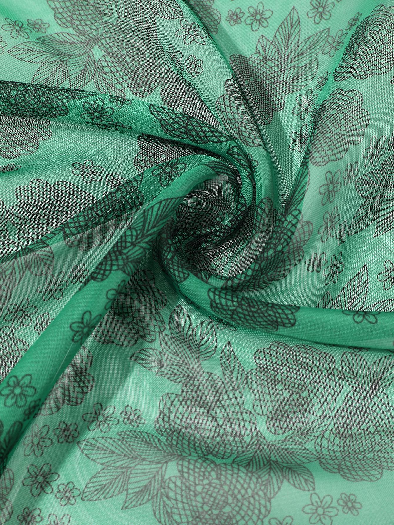 New Leopard Chain Pattern Scarf Shawl, Women's Sun Protection Silk Scarf, Long Wrap Beach Travel Outdoor Accessory, Fashion Headband