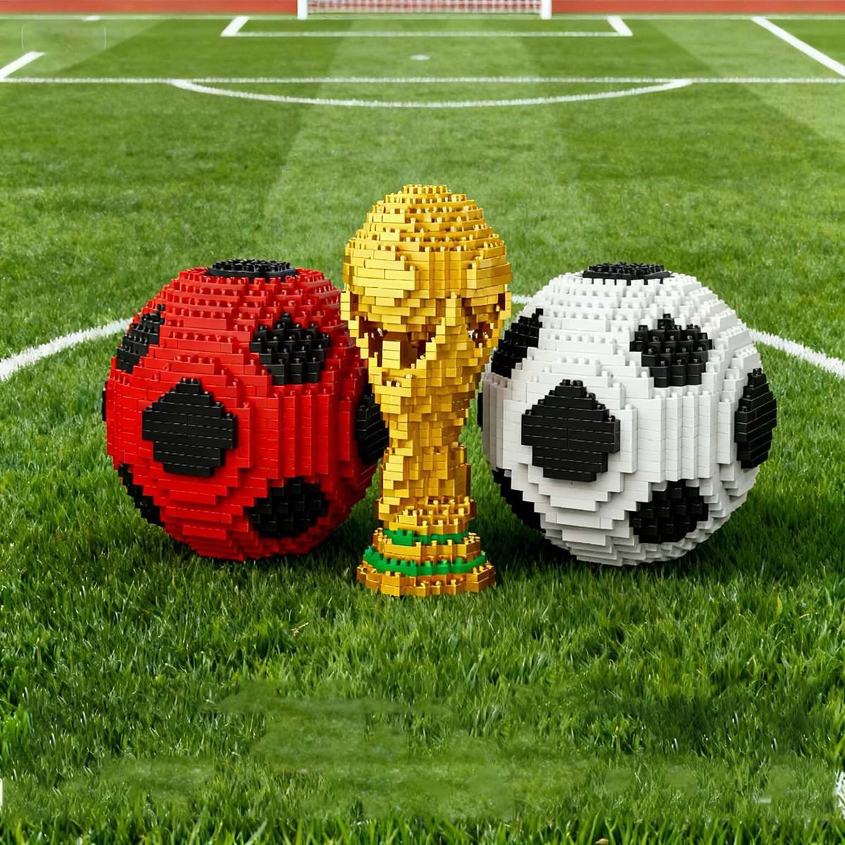 From Zero to Legend: Build Your Own World Cup Collectible Display, Unique Soccer Memorabilia, Perfect Gift for Football Fans