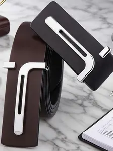 Women's Metal Buckle Elastic Slimming Belt, Adjustable Fit Belt - Adjustable lightweight belt with a simple brown tapered design, suitable for year-round use, works with dresses, jeans, skirts, office, travel, parties - Durable and easy-to-clea