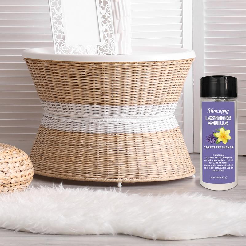 16oz Home&Pet Carpet Deodorizer Air Freshener, Long Lasting Fragrance Upholstery Deodorizing Powder, Scented Perfume Household Deodorizer,Car Interior Air Freshener Cleaner