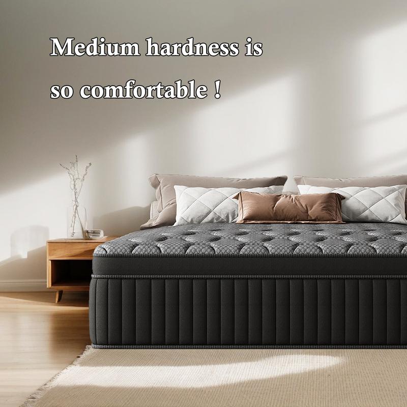 LODEIJA 8/10/12/14 Inch Twin, Full, Queen, King Mattress Memory Foam And Spring, Hybrid MattressMedium Firmness, Lumbar Support, For Home Rooms Hotels, Boxed Halloween ChristmasGift Furniture Ergonomic size mattress Interior Modern size mattress LODEIJA 8/10/12/14 Inch Twin, Full, Queen, King Mattress Memory Foam And Spring, Hybrid MattressMedium Firmness, Lumbar Support, For Home Rooms Hotels, Boxed Halloween ChristmasGift Furniture Ergonomic size mattress Interior Modern size mattress
