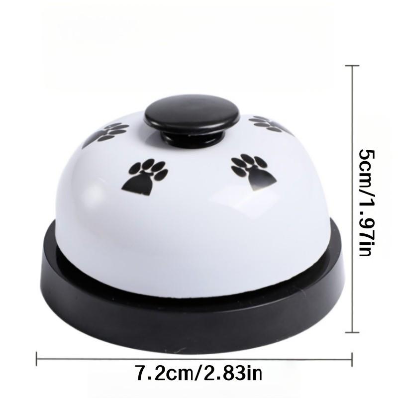 Interactive Pet Cat Bell, Durable Abs Material, Paw Print Design, Training Bell for Cats and Dogs, Daily Interactive Toy for Pets