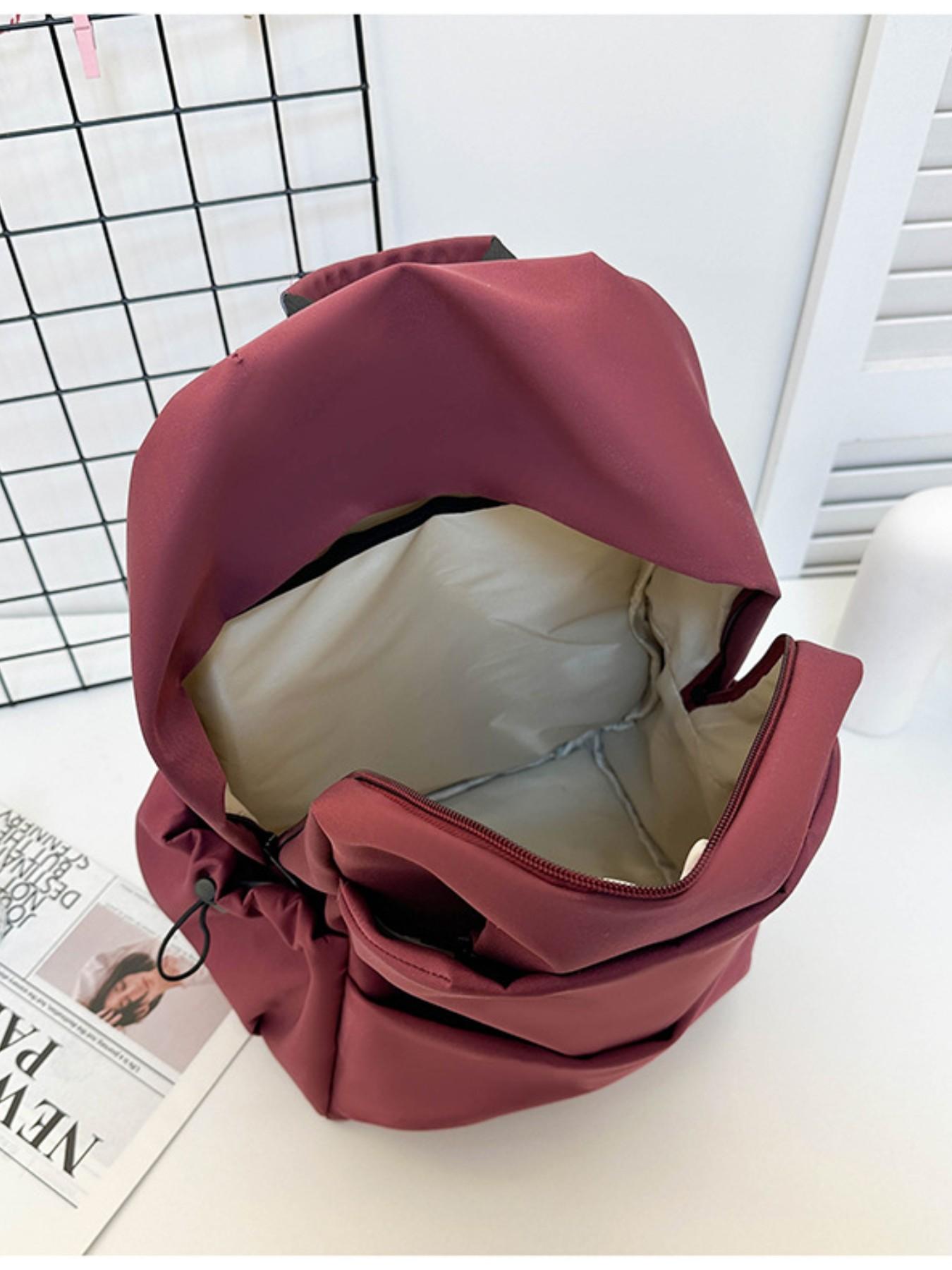 Women's Lightweight School Backpack Travel Bag, Casual High School Shoulder Bag for Outdoor & Daily Use, Commuter Bag for Men & Girls