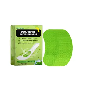Ximonth Deodorant Shoe Stickers Deodorant Sports Breathable Deodorant Sweat-Absorbent Comfortable Refreshing Invisible Deodorant Insole