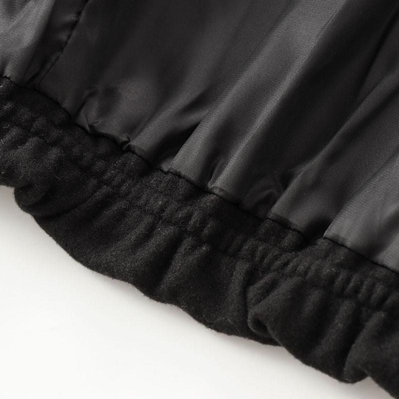 Women's New Oversized Bubble Sleeve Jacket, Zipper Bomber Jacket, Soft Casual Streetwear, Fashion Pilot Jacket, Spring & Fall Outerwear