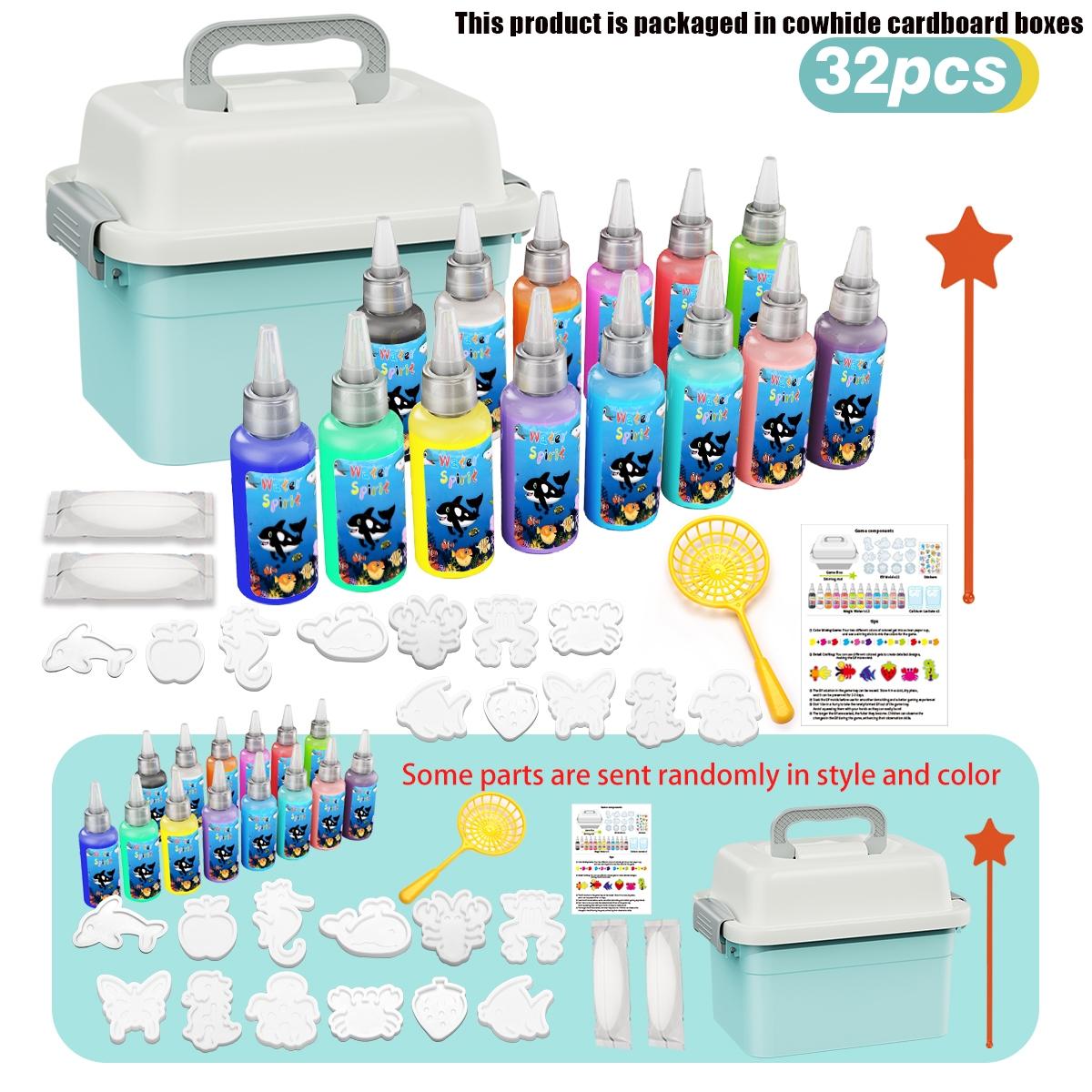 DIY 3D Water Elf Kit, Colorful DIY Water Elf Making Kit, Floating Toy, Handmade Pigment Watercolor Painting Kit, Suitable for 3+ #GLOBAL PICKS