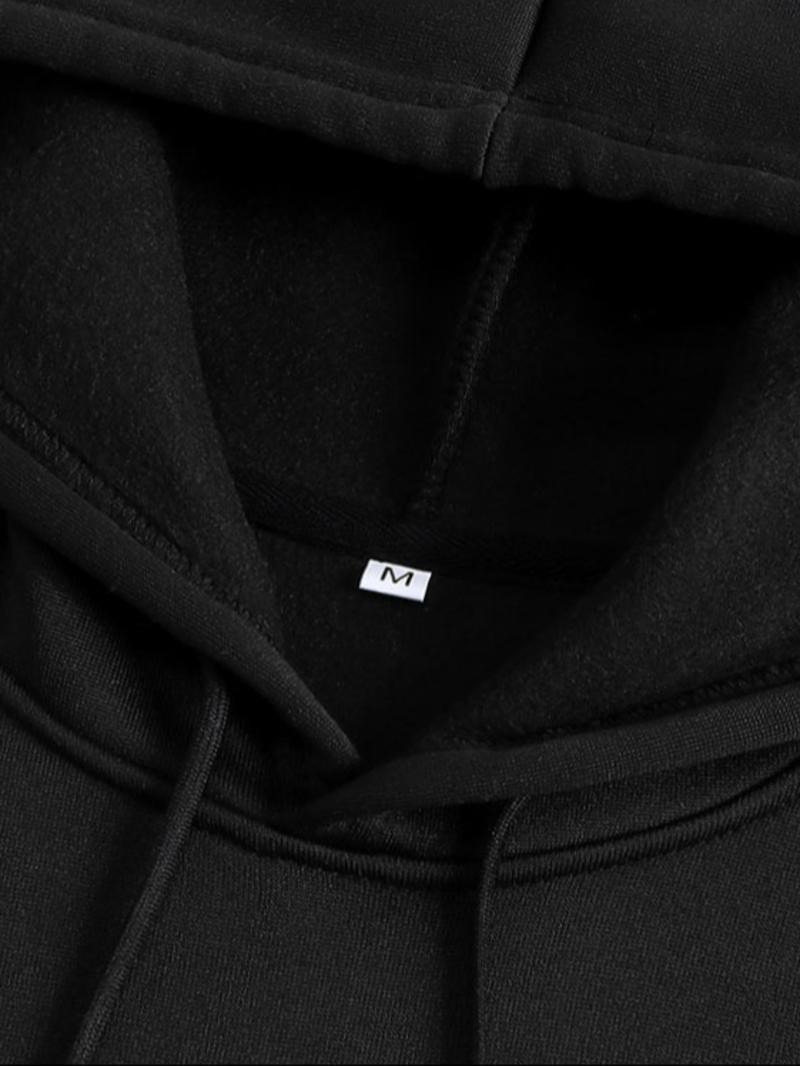 Men's Fall Winter Casual Sportswear Set, Sweatsuit with Pockets, Fashion Artistic Letter Print Hoodie & Drawstring Pants, Comfortable Warm Two-Piece Men's Fall Winter Casual Sportswear Set, Sweatsuit with Pockets, Fashion Artistic Letter Print Hoodie & Drawstring Pants, Comfortable Warm Two-Piece