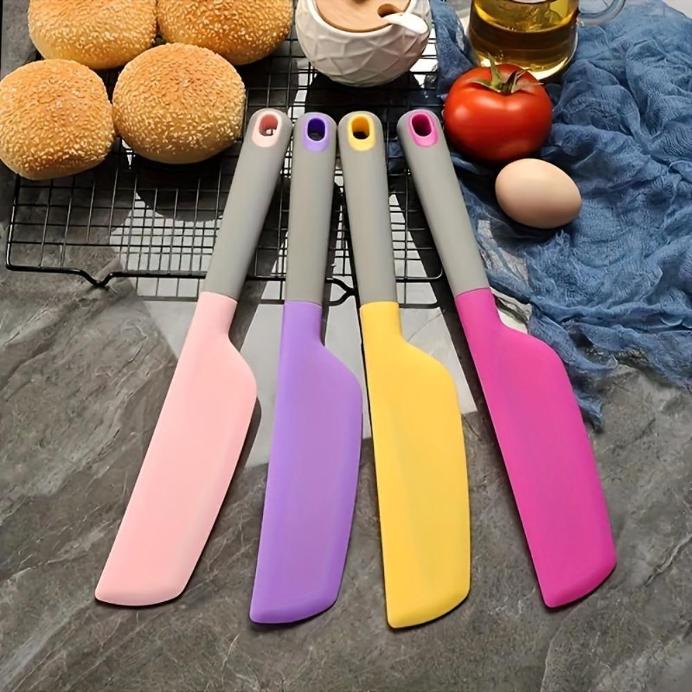 Extra-Large Silicone Spatula, Heat-Resistant Non-Stick Soft Tool for Cooking, Baking, Mixing and Scraping, Ergonomic Multipurpose Baking Essential
