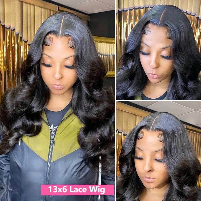 Bling Hair Body Wave 13x6 Lace Frontal Wig Human Hair Wigs For Women 180 Density 13x4 Lace Frontal Wig Brazilian Remy Hair Wig