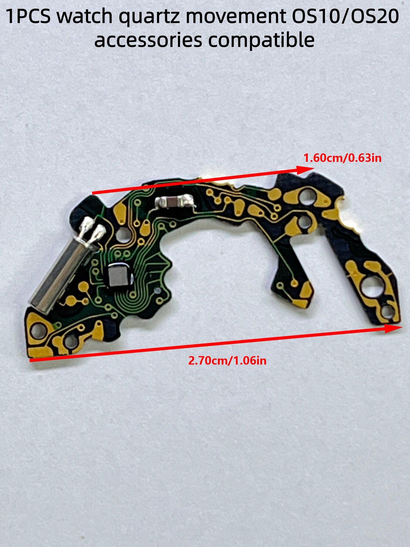 1pcs Quartz Watch Movement Os10/os20 Parts, Compatible with Various Models, Durable & Reliable Timekeeping Solution