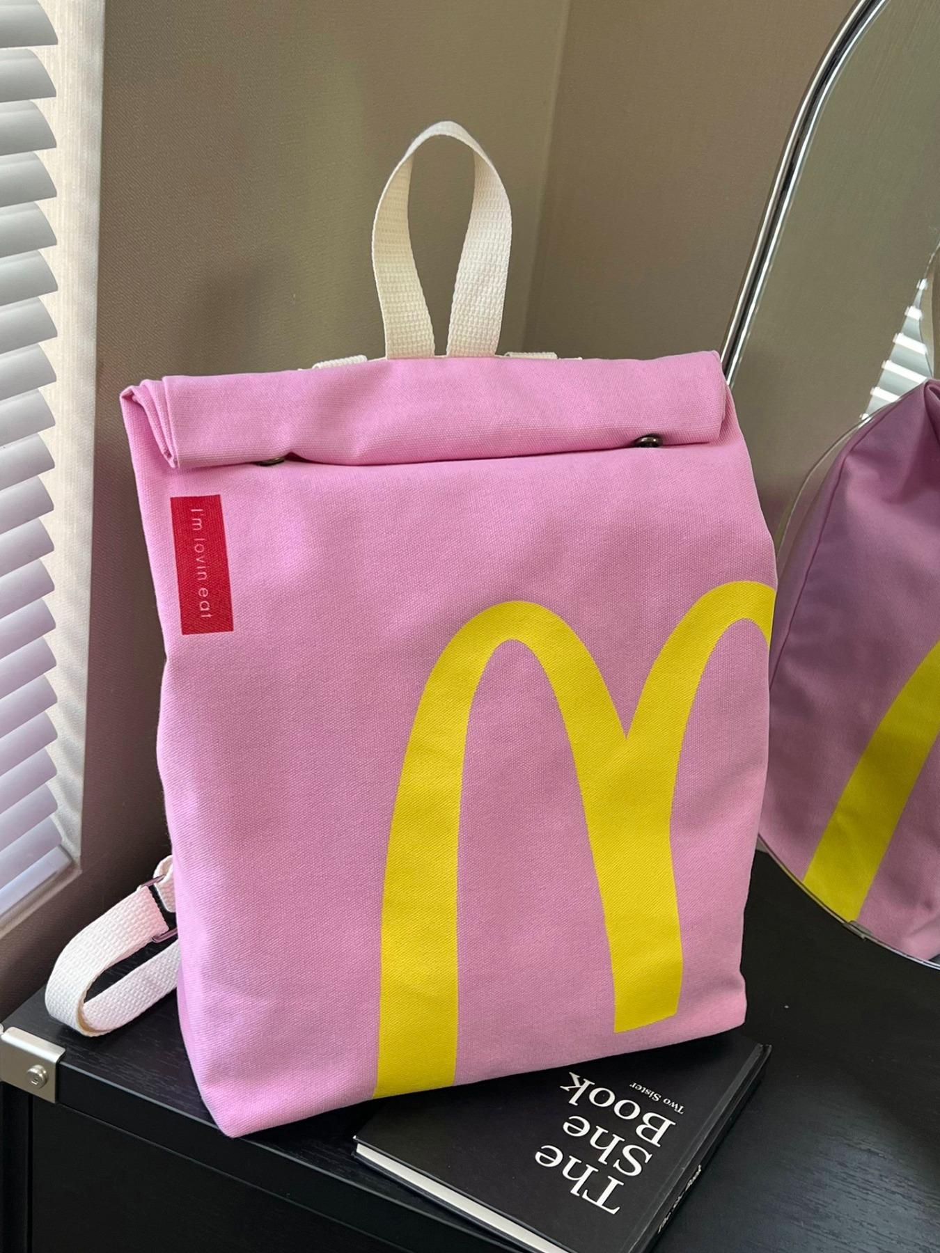 Large Capacity Creative Shape Backpack, Fashionable Trendy Shopping Bag, Ideal for Students, Daily Use, School, Travel, Grocery