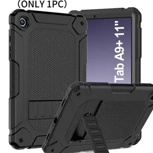 for Samsung Galaxy Tab A11+ Plus 11 Inch 2026/ A9+ Plus 2023, Shockproof Rugged Protective Case Cover with Kickstand
