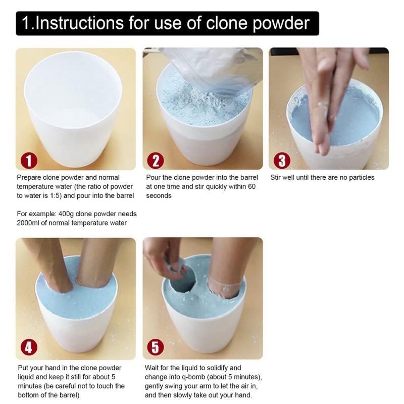 shenruifa Holding Hands Casting Kit DIY Hand Casting Kit Plaster Hand Kit Gift for Couples Wedding Anniversary Family and Kids,Unique Gift for Couples (A)