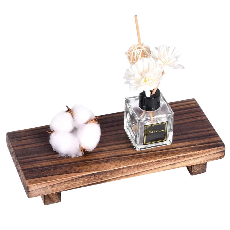 Wooden Soap Holder, 1 Count Durable Soap & Toiletries Storage Rack, Waterproof Bathroom Display Tray, Home Organizer for Bathroom, Bathroom Decor Supplies