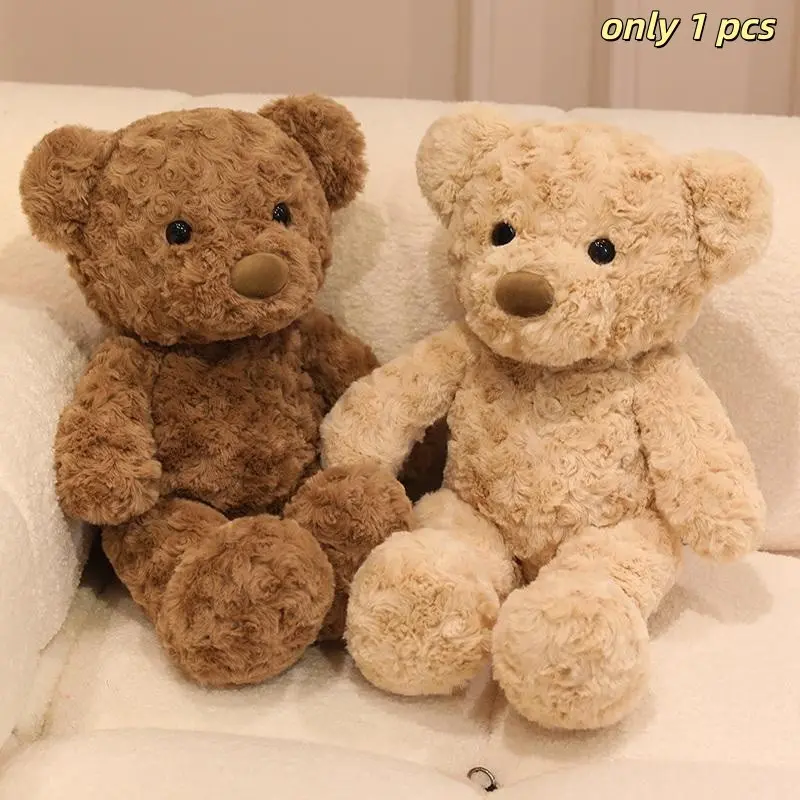 Cute Teddy Bear Plush Toy Bear Plush Doll Stuffed Animals Stuffed Bears Birthday Gift Christmas Gift Stuffed Animal Gifts for Children Home Decoration Teddybear Stuffed Animal Snuggle Bear Soft Huggable Stuffed Animal