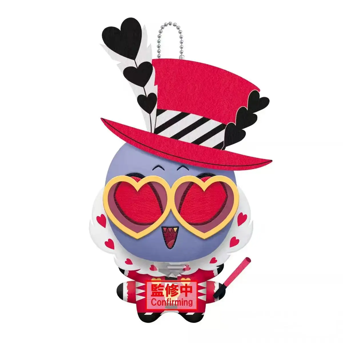 10cm Stuffed Hazbin Valentino Plushie Anime Hotel VOX Plush Cartoon Figure Model Toys Decorative Pandents Keychain Doll