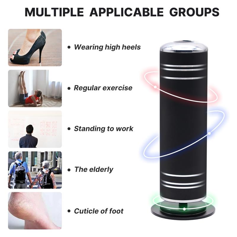 Electric Foot Callus Remover with Sanding Paper, 1 Count Foot Dead Skin Remover with 60pcs Replacement Discs, Foot Care Tool, Professional Pedicure Tool, Foot File Tool