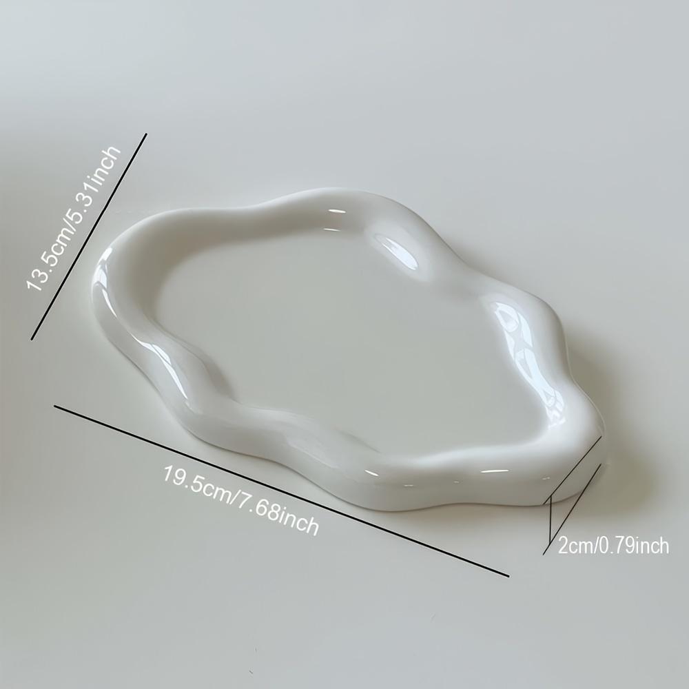 Cloud-Shaped Jewelry Tray, Decorative Collectible Statue, Space-Themed Home Decor, Versatile for Various Rooms, Perfect Gift Ideas