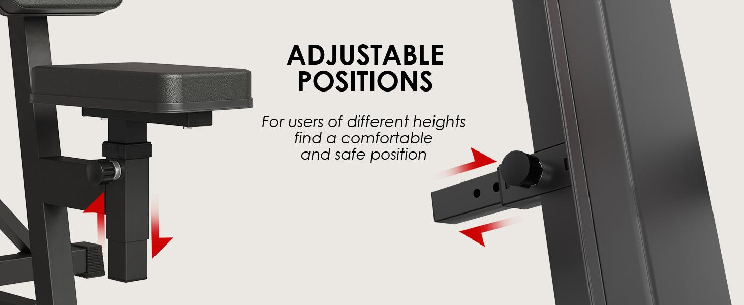 MIKOLO Deltoid and Shoulder Press Machine with Adjustable Seat & Backrest 800-Pound Capacity Upper Body Workout Equipment for Home Strength Training SpringStatements