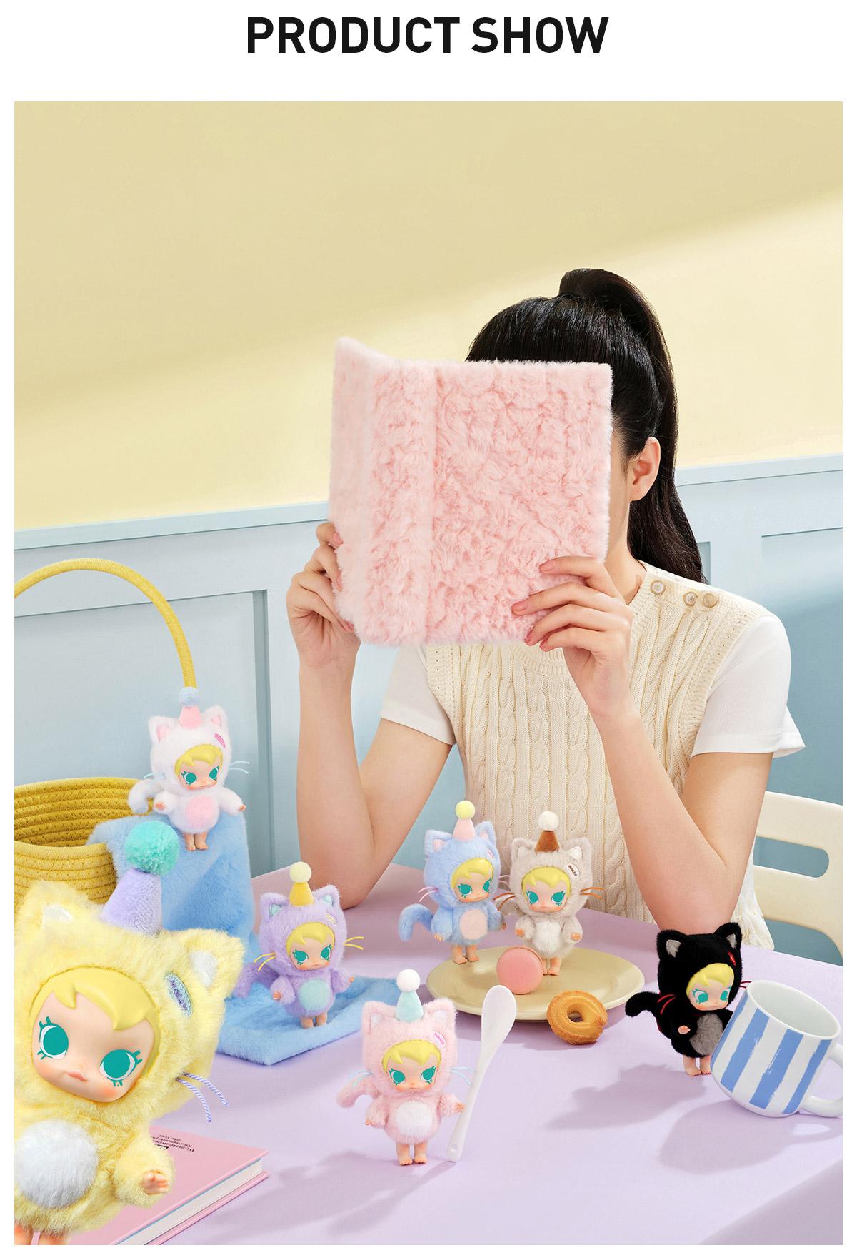 POP MART Baby Molly Pocket Friends Series-Vinyl Plush Pendant Blind Box POP MART Baby Molly Pocket Friends Series-Vinyl Plush Pendant Blind Box