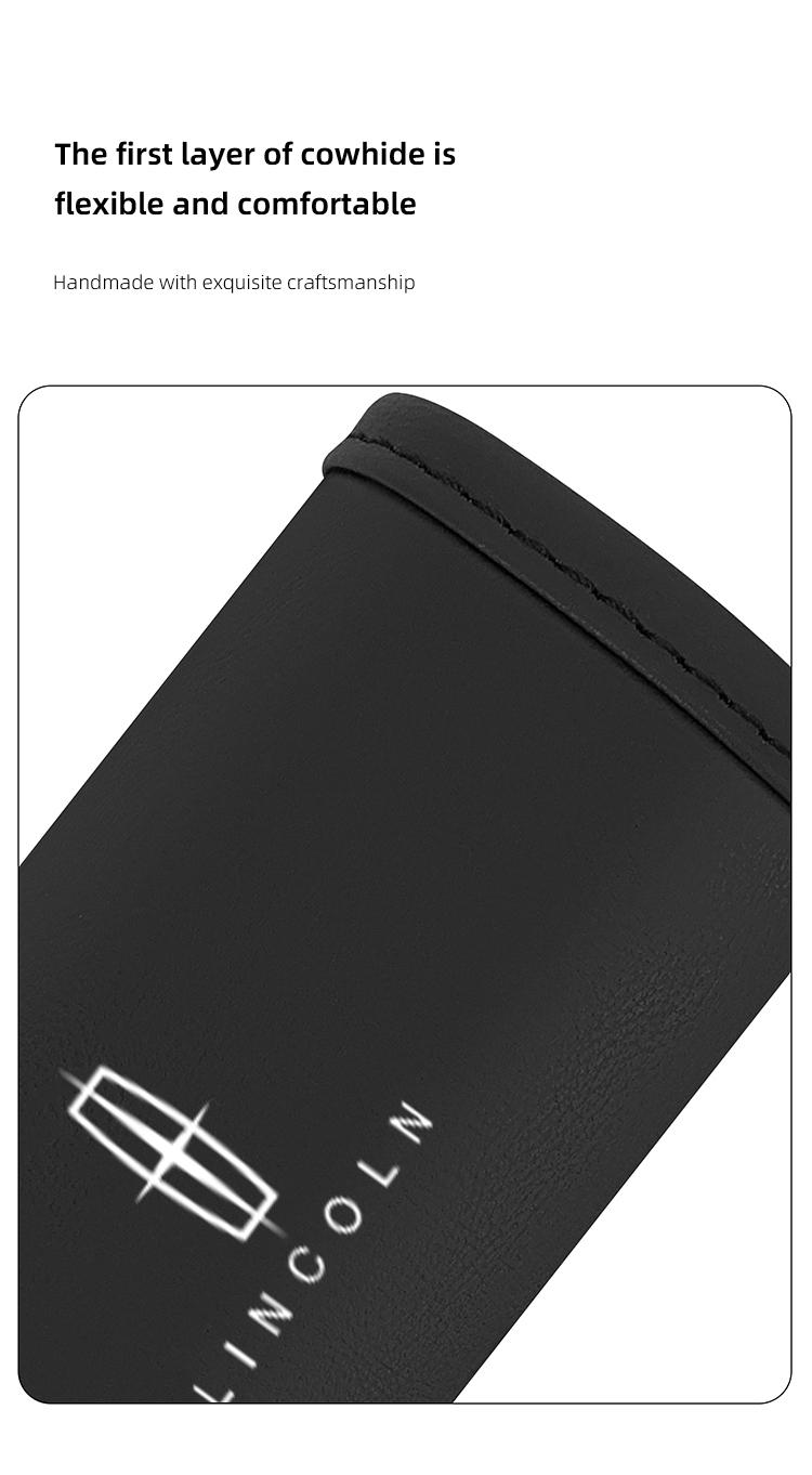 Car Roof Handle Protective Cover Pull Gloves Interior Accessories For Lincoln Navigator Continental Nautilus Aviator MKZ MKX MKC MKT MKS Corsair Mark E