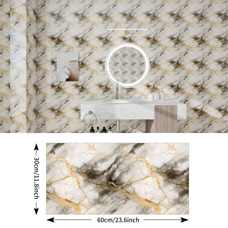 20/40Pcs Large Marble Tile Wall Stickers,PVC material Wall Paper, Easy Peel & Stick, Waterproof Self-Adhesive Panels for Kitchen, Living Room, Bathroom, Corridor, Home and Dormitory - 23.62*11.8 inch,Product details page Outdoorfun Vinyl Decorative Modern 20/40Pcs Large Marble Tile Wall Stickers,PVC material Wall Paper, Easy Peel & Stick, Waterproof Self-Adhesive Panels for Kitchen, Living Room, Bathroom, Corridor, Home and Dormitory - 23.62*11.8 inch,Product details page Outdoorfun Vinyl Decorative Modern