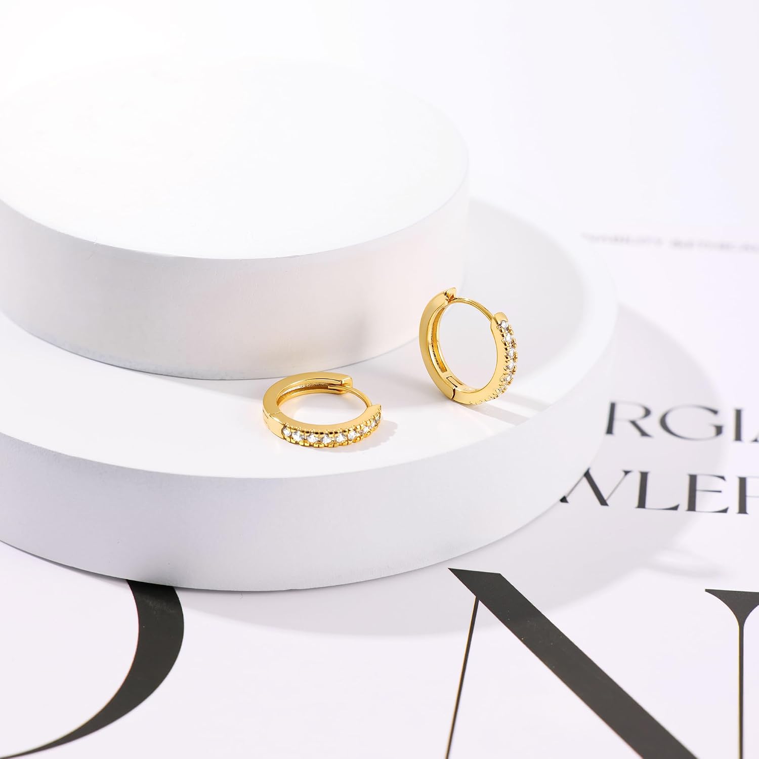 3 Pairs Small Hoop Earrings Cartilage Earrings for Women Cubic Zirconia Earrings Huggie Hoop Ear Earrings for Men 8mm 10mm 12mm 3 Pairs Small Hoop Earrings Cartilage Earrings for Women Cubic Zirconia Earrings Huggie Hoop Ear Earrings for Men 8mm 10mm 12mm