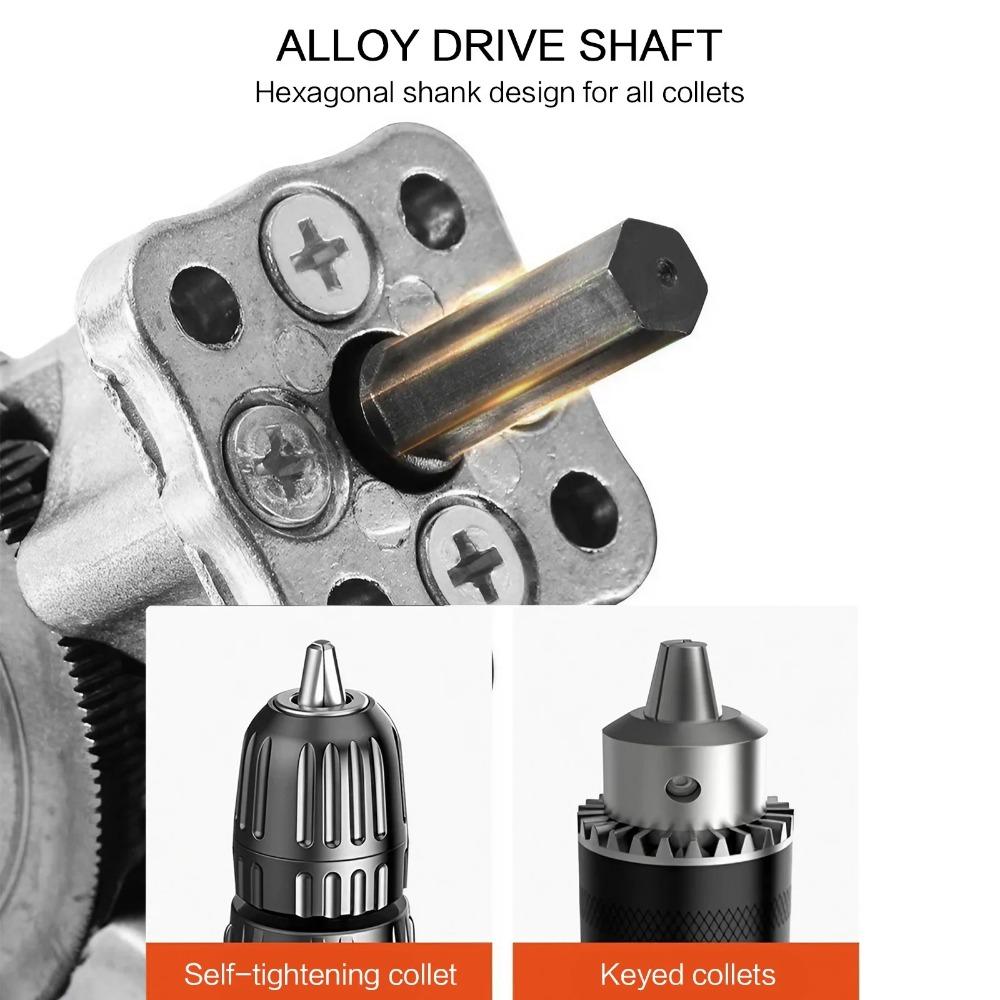 Professional Metal Cutting Drill Attachment Set - High-Efficiency Impact Drill Sheet Metal Cutter, Precision Tool for Auto Body Repair & Industrial Use, Slip-Resistant Grip, Alloy Blade, Quick-Cut System, Rust & Corrosion Resistant