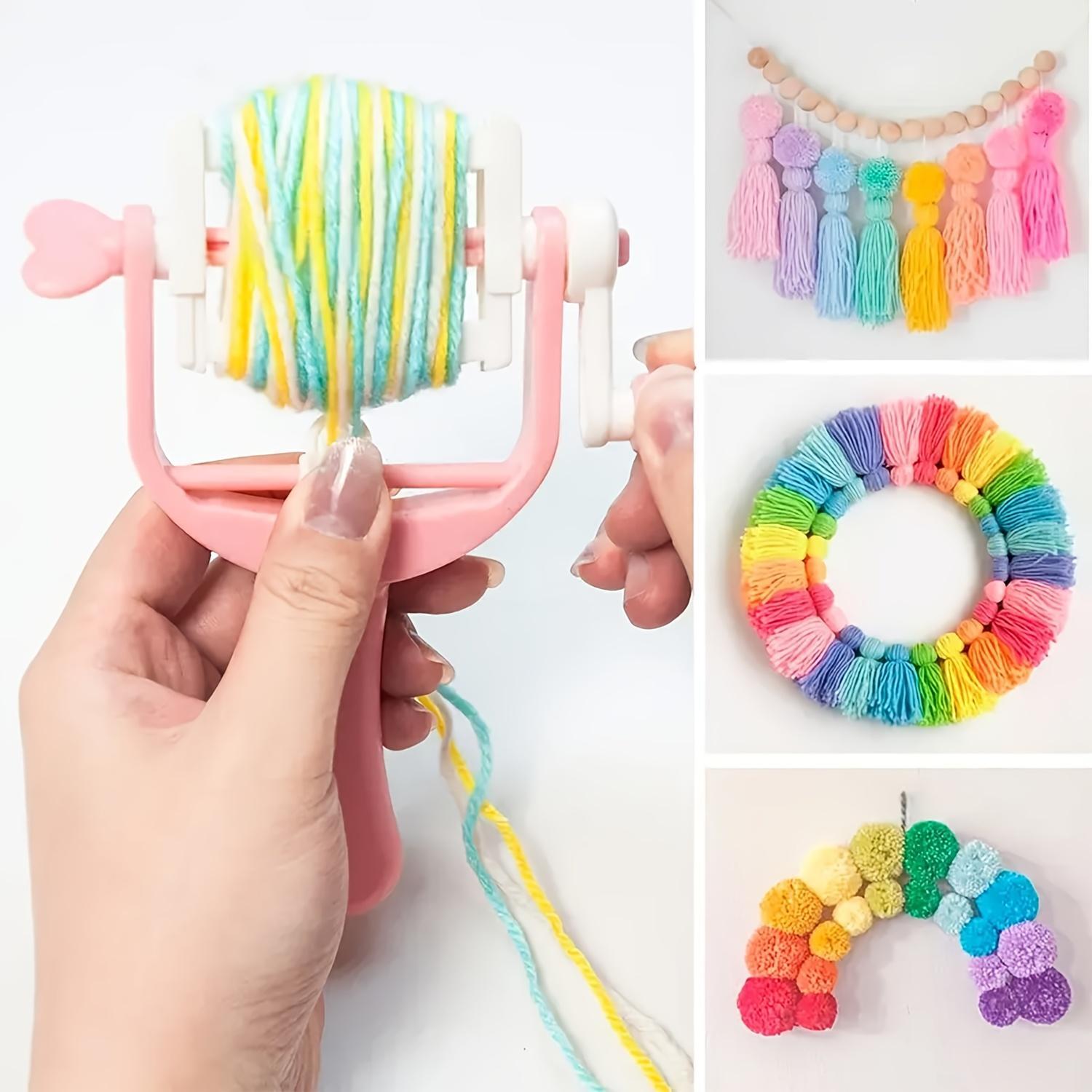 1pc Manual Yarn Winder with Handle | Heavy-Duty Craft Machine for Yarn, Rope, Twine, Ribbon, Tube Cleaning - Includes Clamping Mechanism, Speed Control, and Stable Base - Perfect for Crafts, Easy to Use