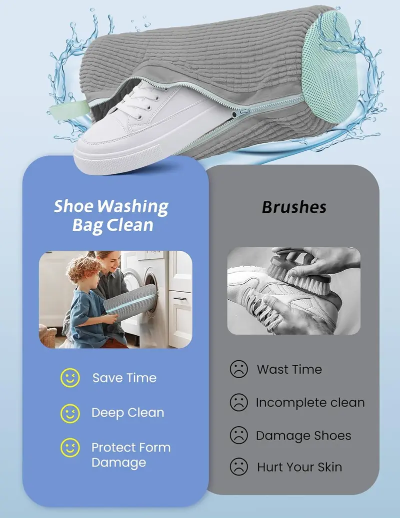 Rovellz Shoe Washing Bag Product Details