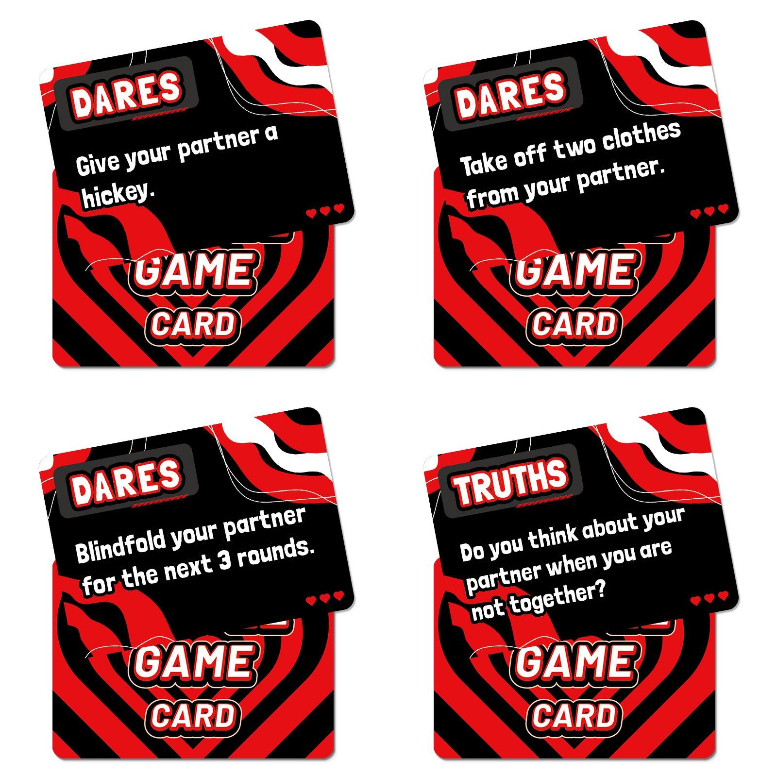 Couple Game Card  50 Pairs Interactive Game Cards, Fun Couple Games for Dates, Anniversaries, Home Leisure, Valentine's Day Gifts, Enhance Relationship