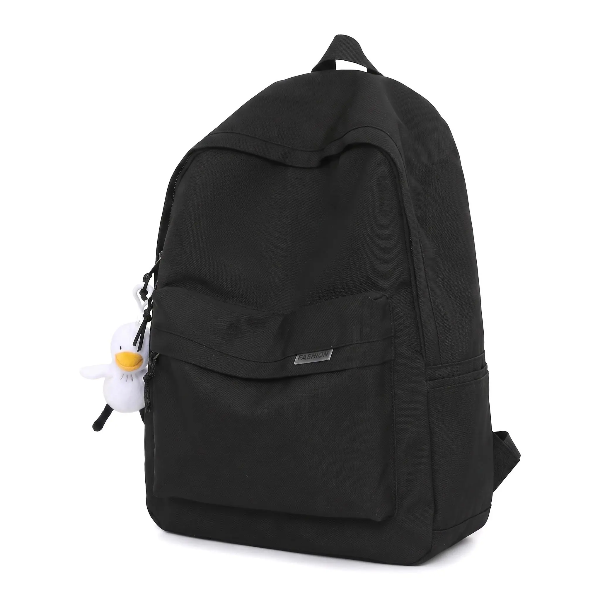Minimalist Unisex Waterproof Oxford Cloth Backpack - 15-Inch 20-35L Lightweight Ergonomic Spacious Functional Student Backpack, Back to School College Bag, Cute School Travel Commuter Daily Carry Bag