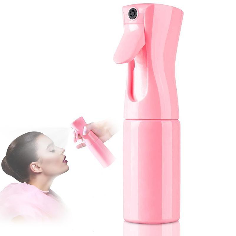 Hair spray bottle, suitable for hairstyling, refillable spray bottle, can be used to hold water, toner, moisturizer, and other daily moisturizing products, as well as gardening products.