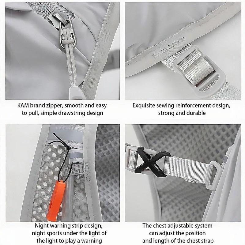 Outdoor Sports Trail Hiking Backpack, Lightweight Quick-Dry Marathon Walking Cycling Running Shoulder Water Bag Pack