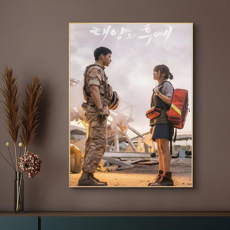Fashion DDDescendants Of The Suning Poster HD Heavy-Duty Self-Stick Waterproof Wall Decor Tool-Free Install Durable & Reusable Conceals Wall Flaws Elevates Home Style Perfect for Living Room Bathroom & Kitchen Easy Apply & Remove