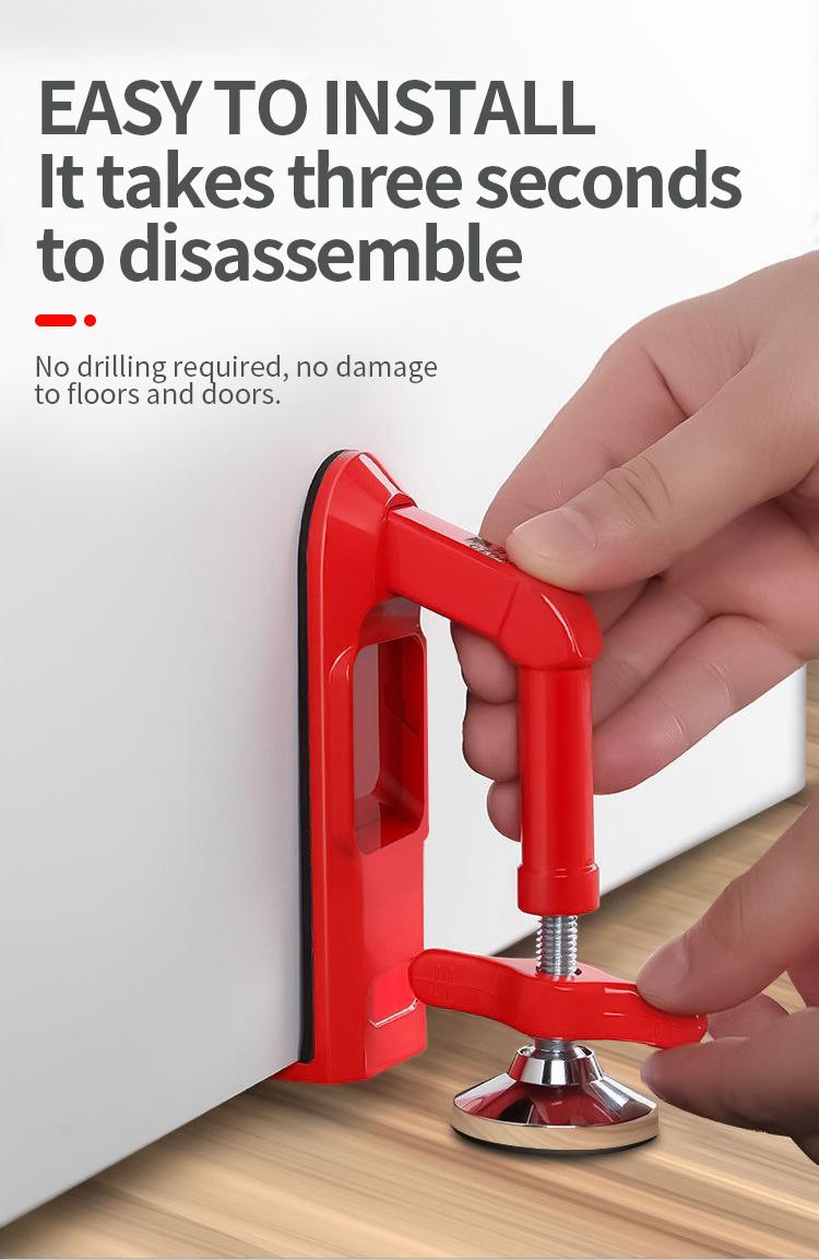 Door Stopper Anti-Theft Door Holder, Hotel Travel Safety Device, Home Security Door Blocker, Self-Defense Tool, Prevent Collision