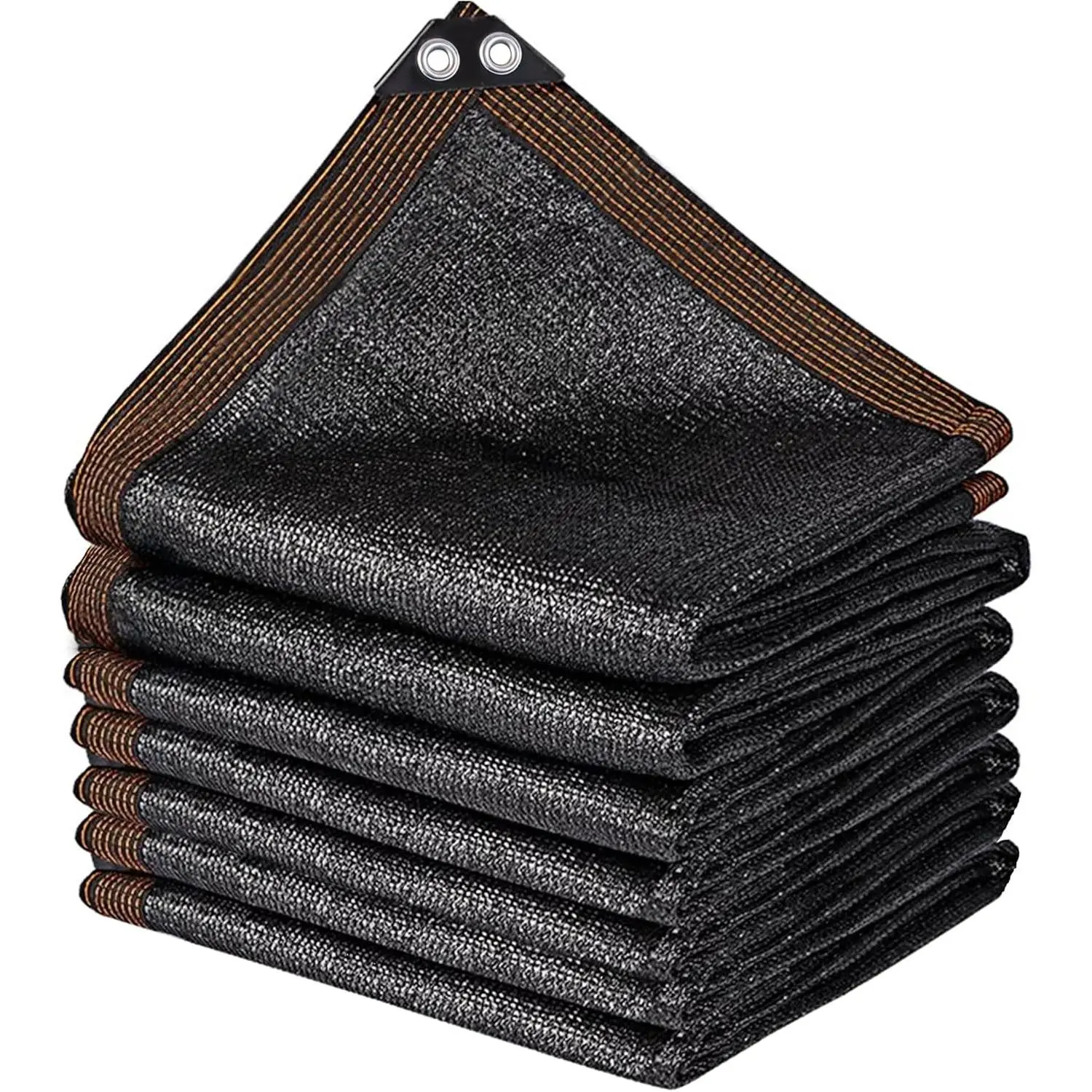 90% UV Block Rectangular HDPE Mesh Sunshade Cloth, 30x50FT Grommet Fast Sun Shade Tarp for Dog Kennel & Greenhouse Outdoor Plant Protection