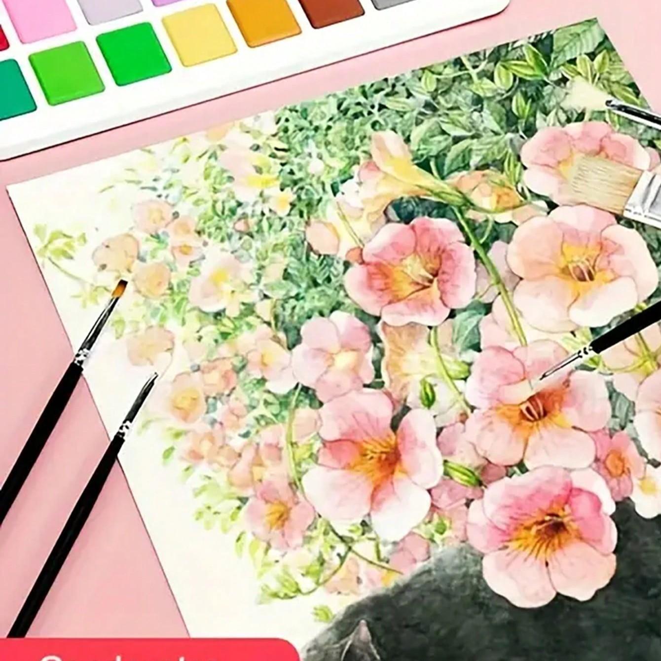 20/50/100 Sheets A4/a5 Watercolor Paper, Cotton Texture Blank Drawing Paper for Sketching, Ideal for DIY Crafts, School, Office, Art Supplies